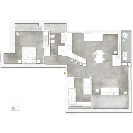 Larix Sauna&relax Apartamento