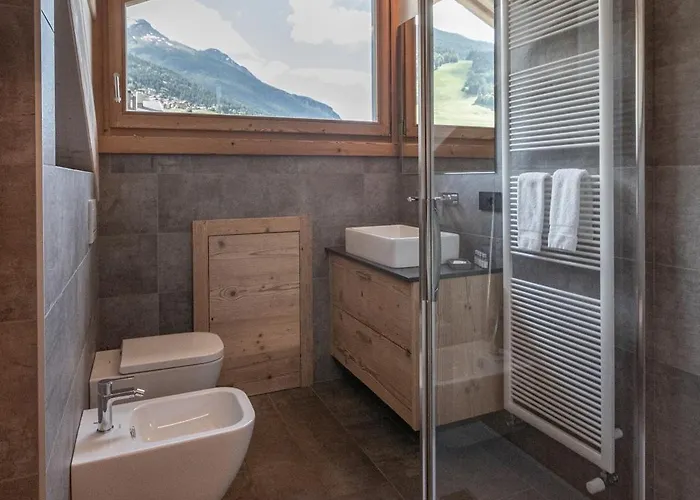 Larix Sauna&relax Апартаменты Бормио